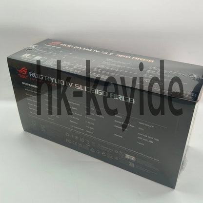 ASUS ROG RYUO IV 360 ARGB AIO Liquid CPU Cooler 360mm Radiator,~