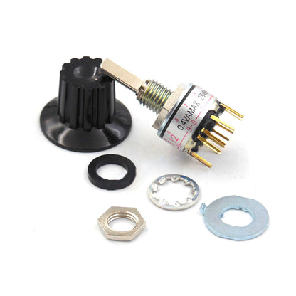 1PCS NKK Rotary Gear Switch MR-K112 24V for Electronic Handwheel - NKK