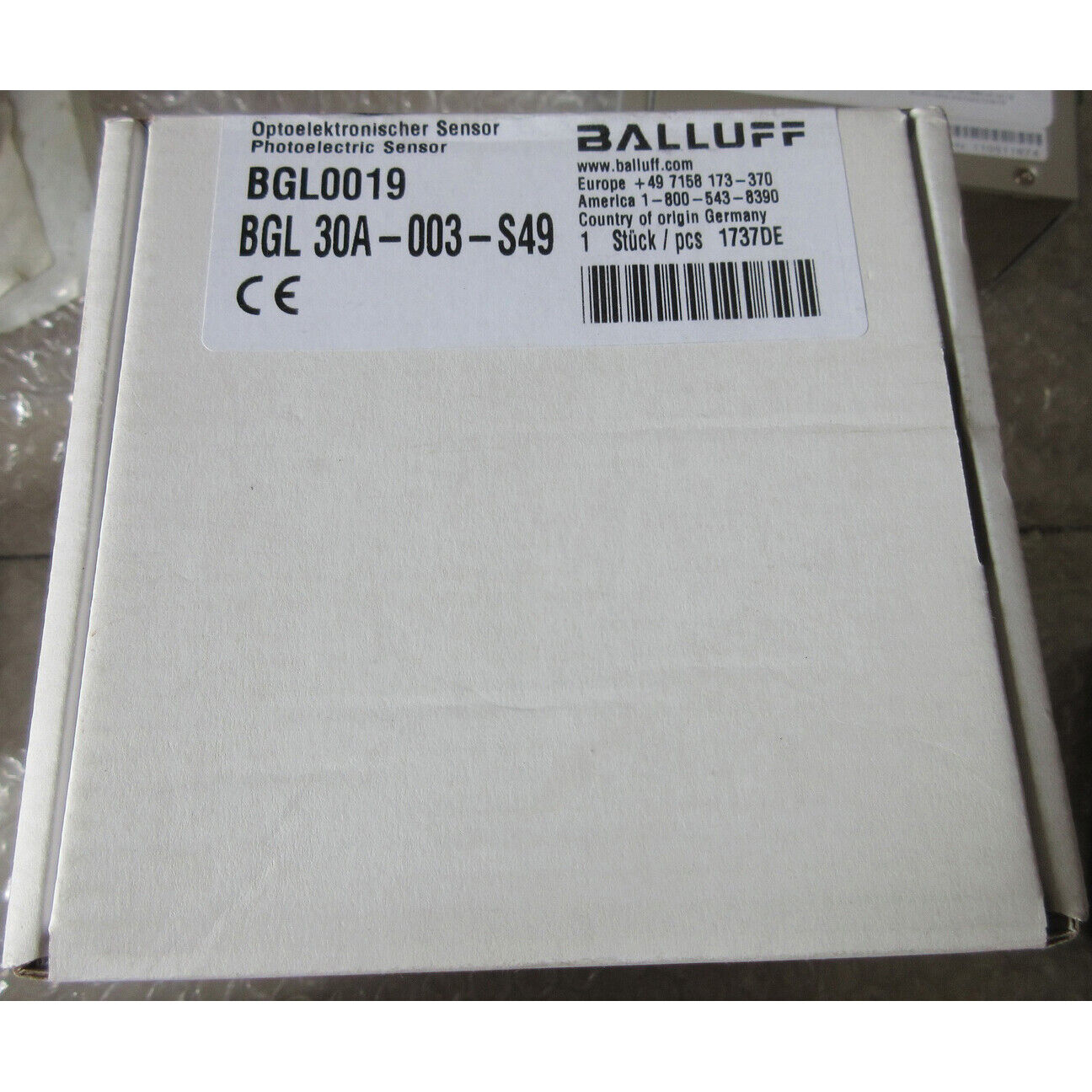 1PC BALLUFF Photoelectric Switch BGL 30A-003-S49 - BALLUFF