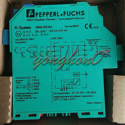 new 1PCS Pepperl + Fuchs KFD2-UT2-Ex1 Temperature Signal Input Barrier - PEPPERL + FUCHS