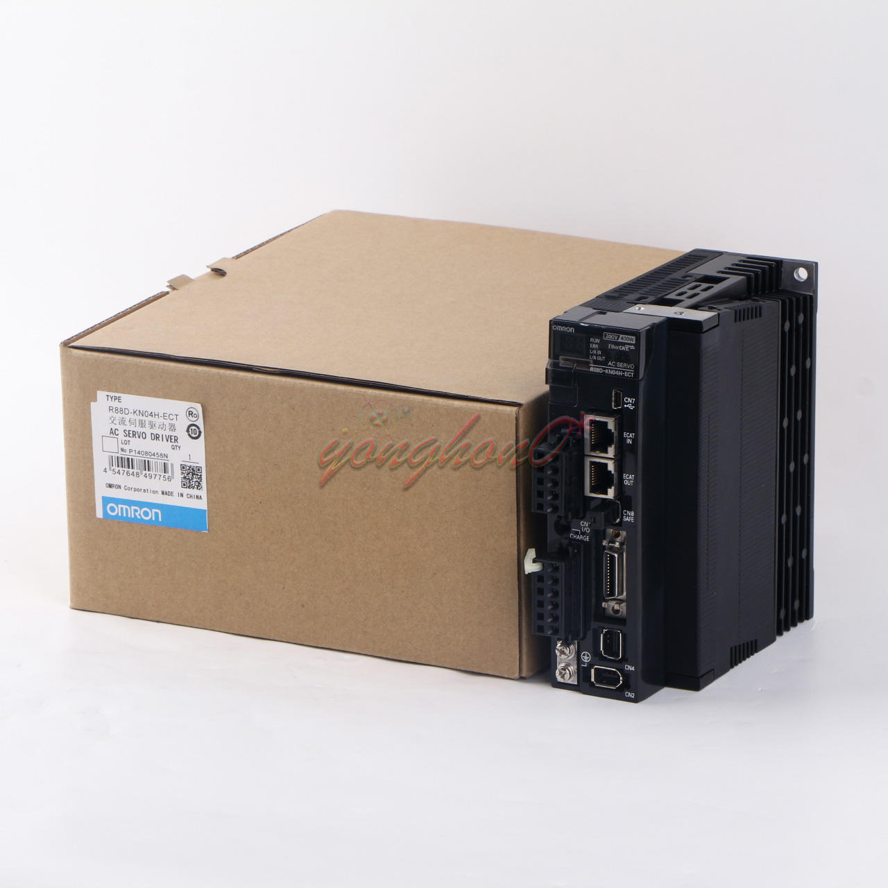 OMRON Servo Drive R88D-KN04H-ECT: 1Pc - OMRON