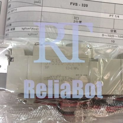 1PC SMC SY5320-5LZ-01 SY53205LZ01 Solenoid Valve