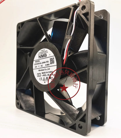 NMB 12038VA-24N-FB 12038 DC24V 0.96A 12CM 3-Wire Inverter Cooling Fan