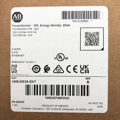 Allen Bradley PowerMonitor 1000, Energy Monitor - ALLEN BRADLEY