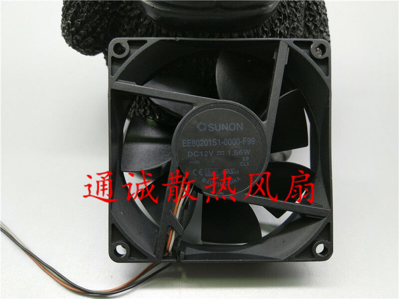 SUNON EE80201S1-0000-F99 12V 1.56W 8CM 8020 Projector Cooling Fan