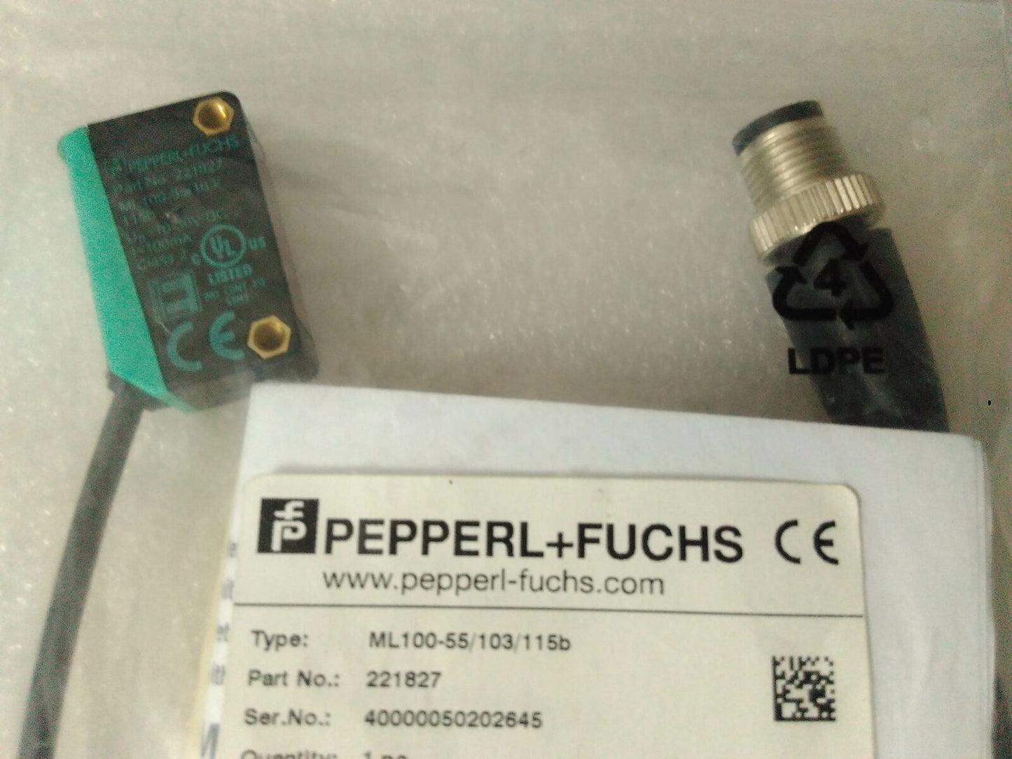 ML100-55/103/115b Pepperl+Fuchs Photoelectric Sensor Fast Ship - PEPPERL+FUCHS