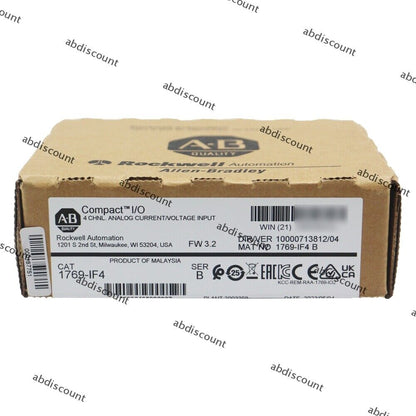 Allen Bradley 4 Channel Analog Input Module - 1769-IF4 - ALLEN BRADLEY