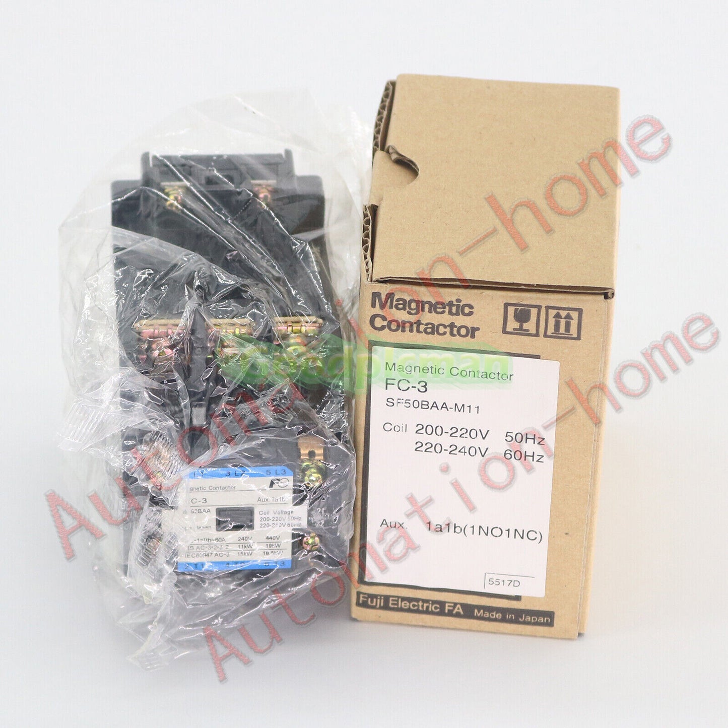 Fuji FC-3 220V AC Magnetic Contactors In Box Free Shipping 1Pcs/