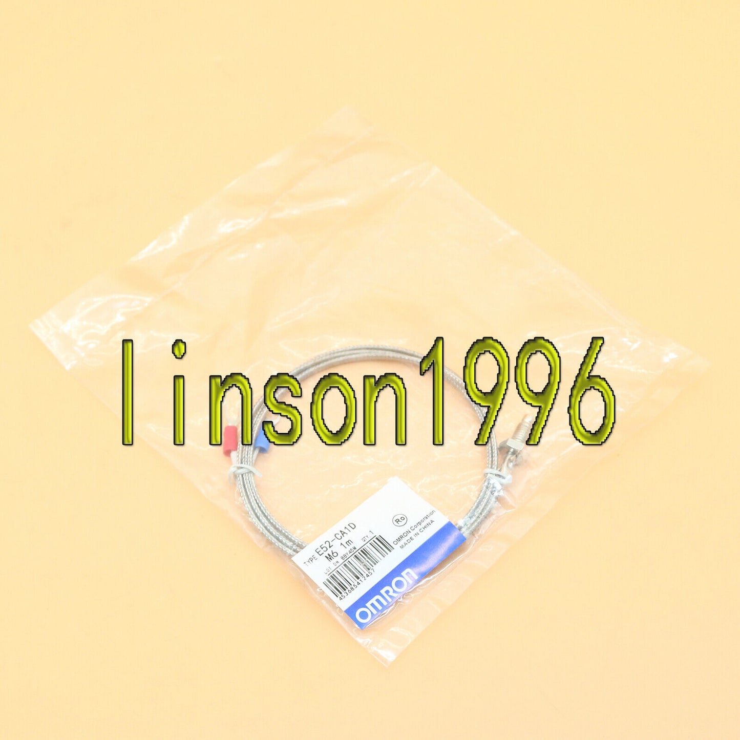 OMRON Temperature Sensor E52-CA1D M6 1M - OMRON