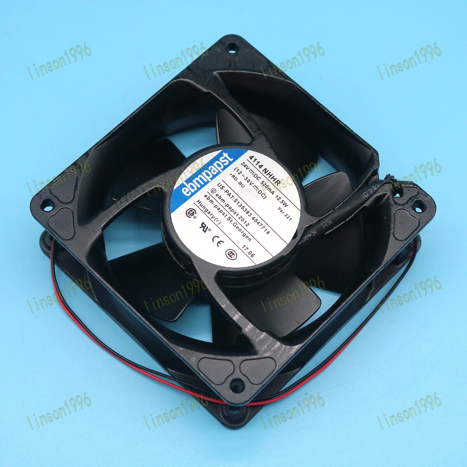 New 1PC 4114NHHR 24V 12.5W 120x120x38mm Stock - ECOPOWER