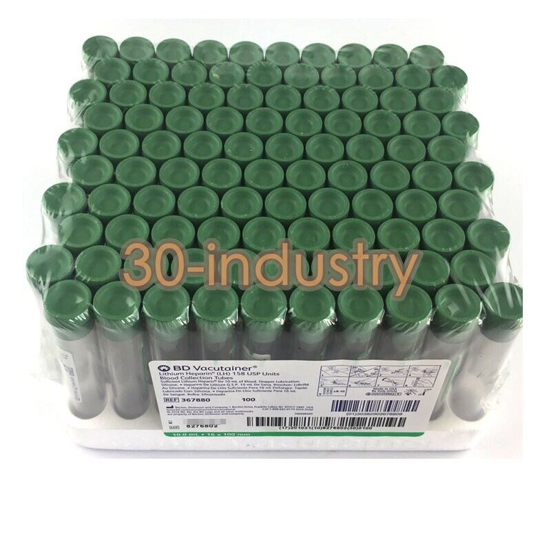 100pcs/bag 367871 367878 Heparin sodium anticoagulant tube 4 6 10ml koeed