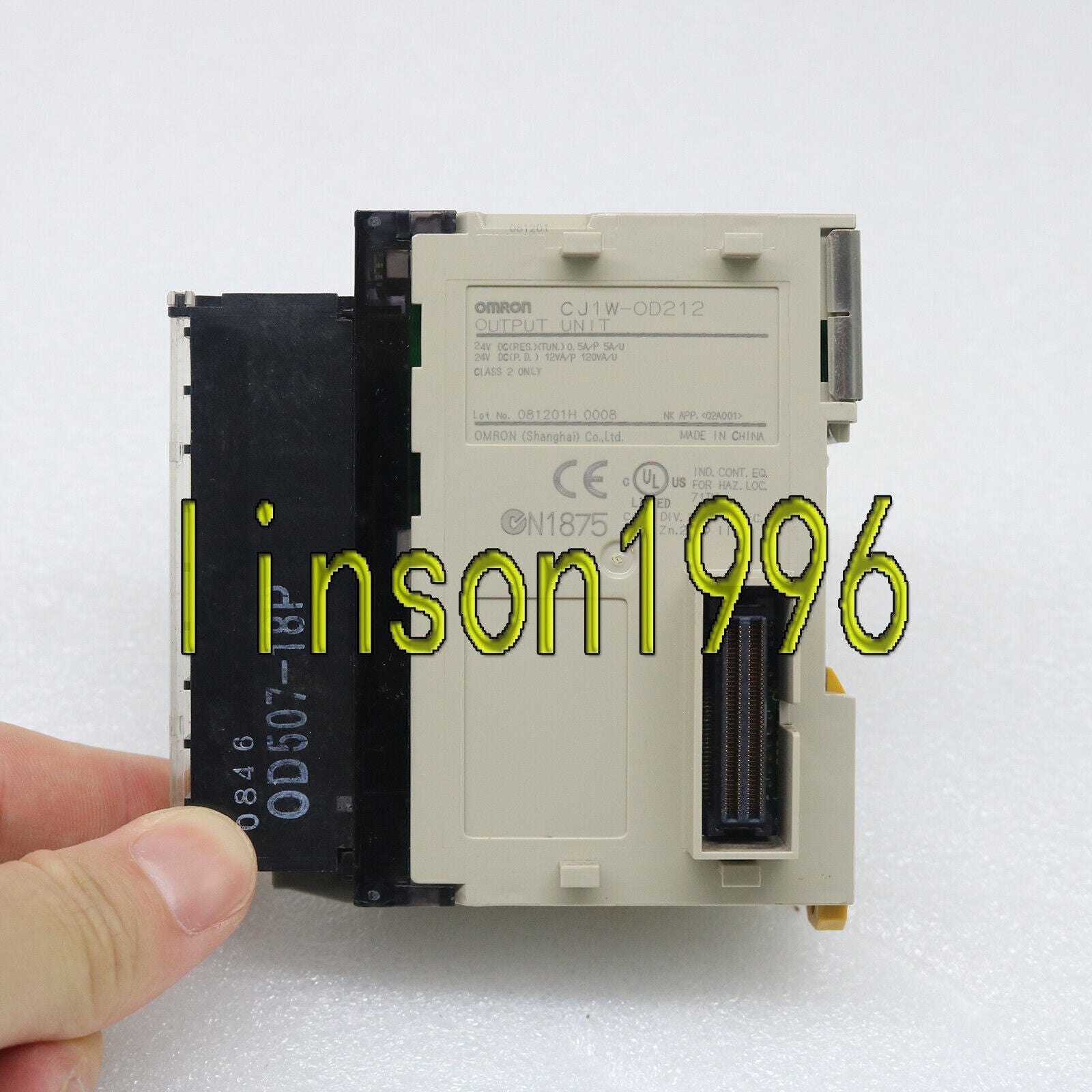 Used Omron ONE PLC Module CJ1W-OD212 – Tested, Fast Delivery - OMRON