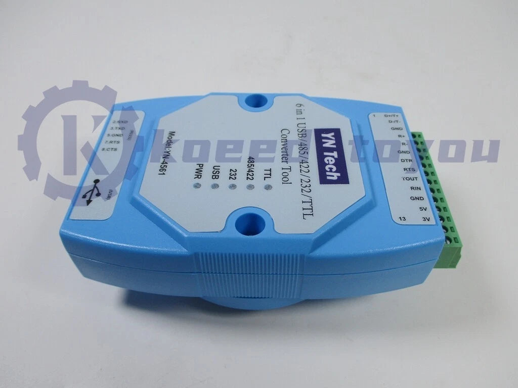 1PCS YN4561I Isolated Six-in-One Serial Port Module CP2102 USB/485/422/232/TTL