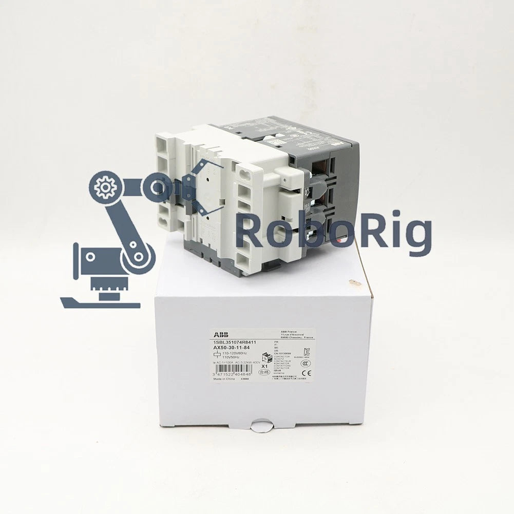 ABB AX50-30-11-84 Contactor 1PCS 110V50Hz/110-120V60Hz 1SBL351074R8411