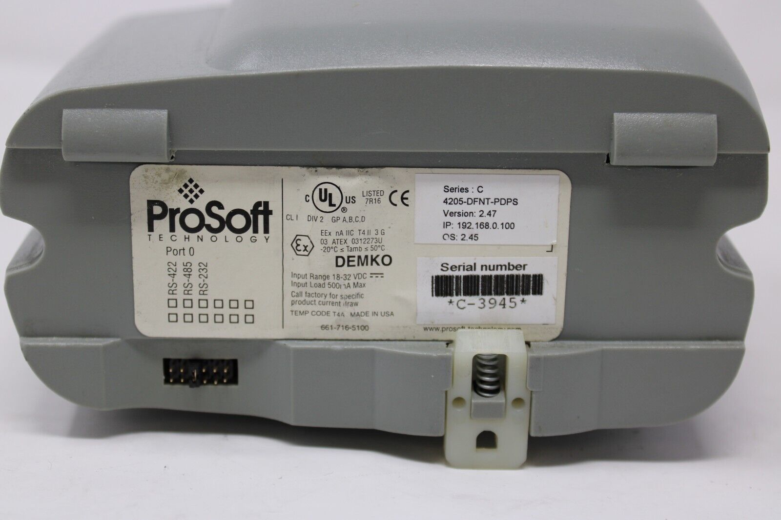 new Prosoft 4205-DFNT-PDPS Communication Gateway - PROSOFT