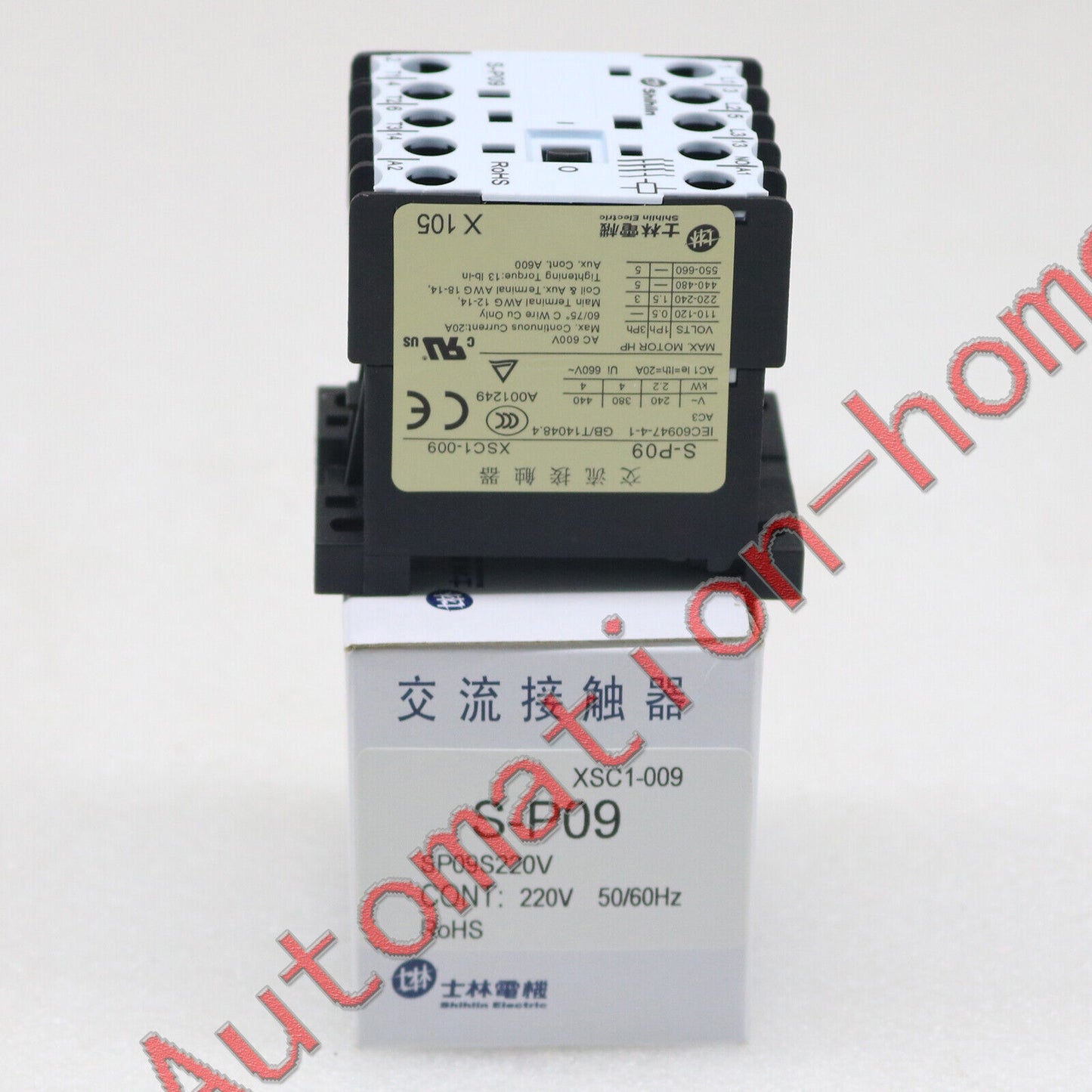Shihlin S-P09 220V AC Contactor - SHIHLIN