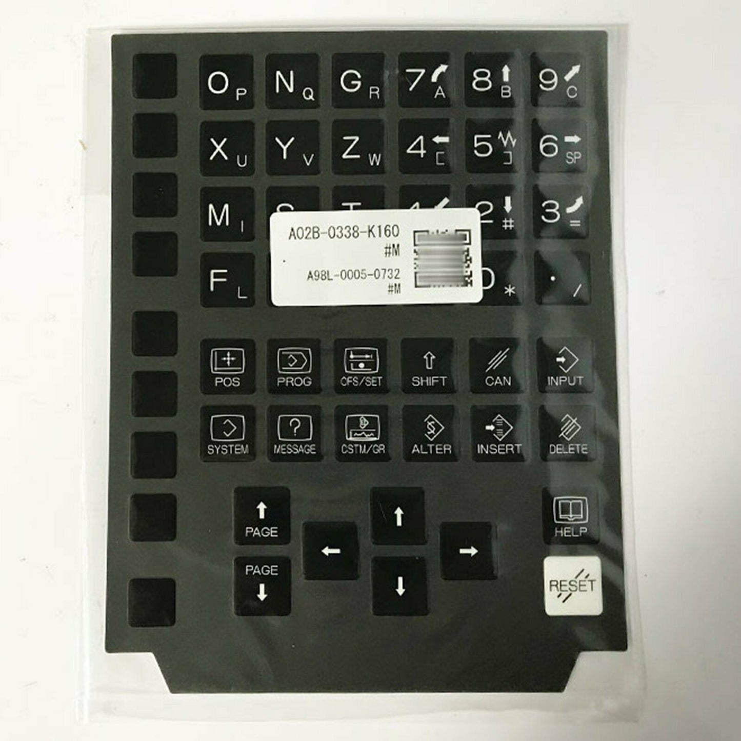 FANUC A98L-0005-0732 CNC system button film - FANUC