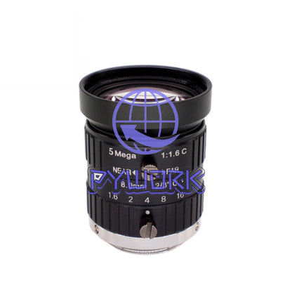 5MP Industrial Camera Lens C Mount Machine Vision Surveillance Traffic 8mm 2/3"