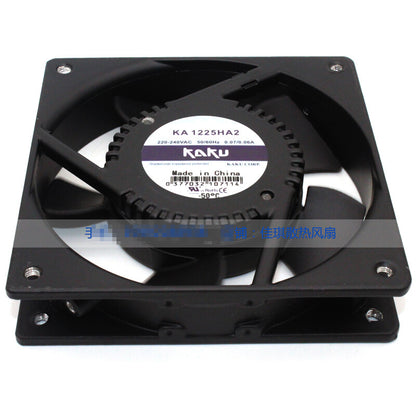 1pcs  KAKU KA1225HA2 AC220V 0.07A / 0.06A ball cooling fan