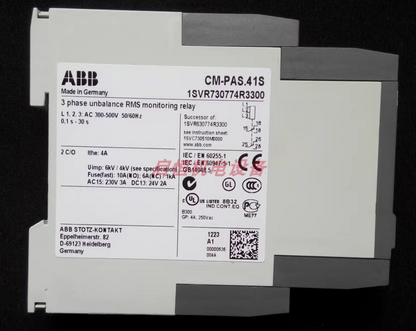 ABB CM-PAS.41S 3-phase unbalance monitoring relay - ABB