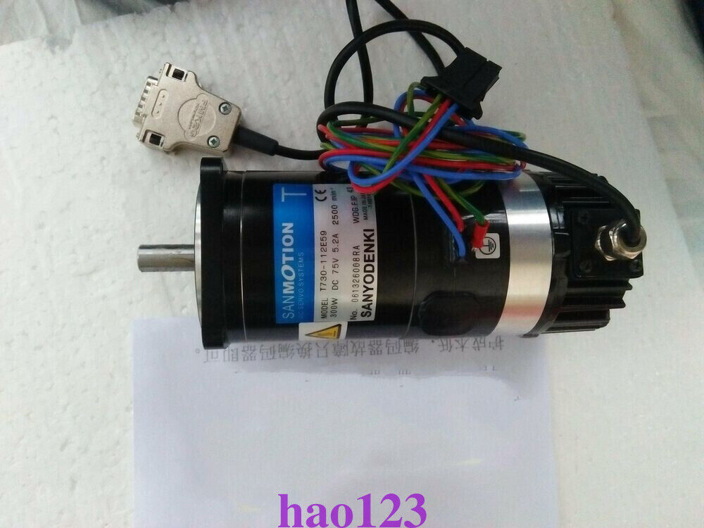 SANYO SERVO MOTOR T730112E59 - High-Performance Motor for Industrial Applications - SANYO DENKI