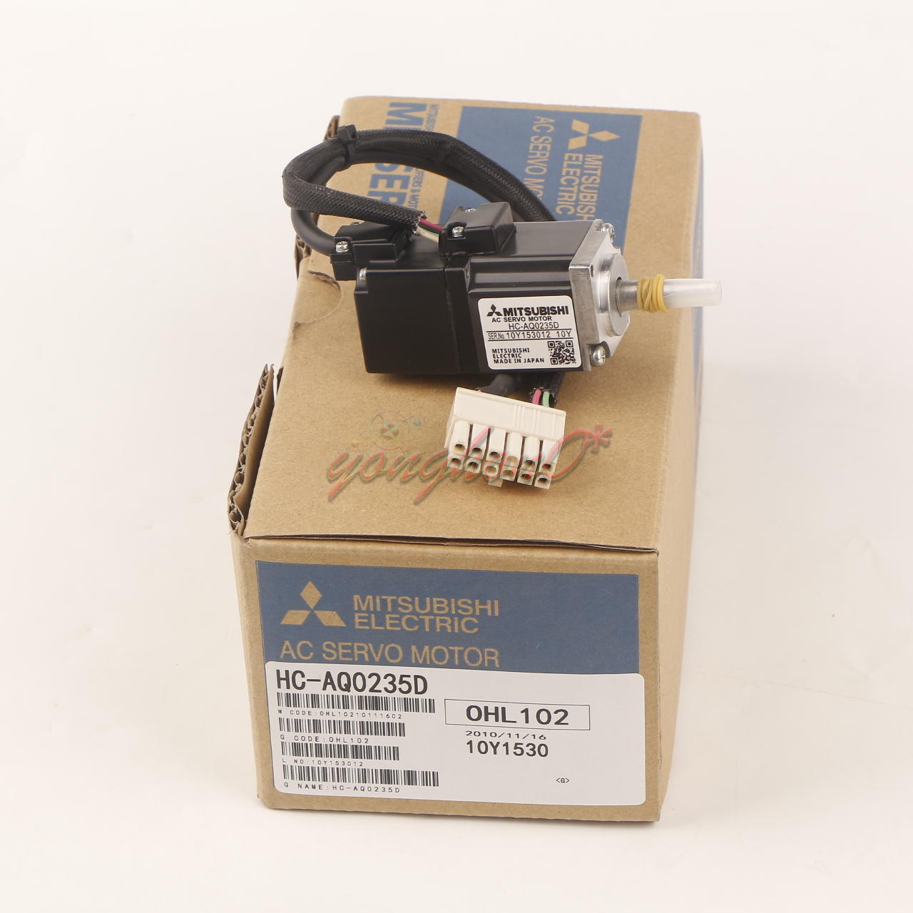 new ONE Mitsubishi Servo Motor HC-AQ0235D - MITSUBISHI