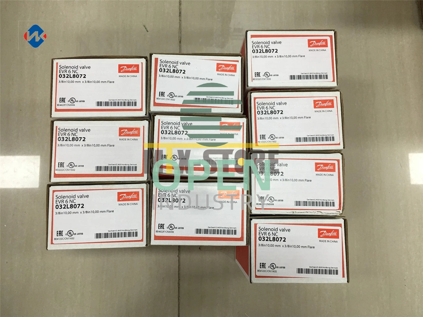 1PCS Danfoss Solenoid Valve EVR6 032L8072 replace 032F8072