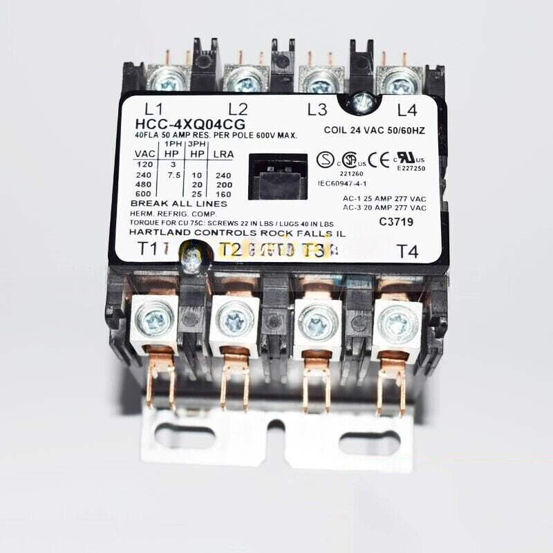 new HCC-4XQ04CG 4 Level AC contactor AC24V 40A