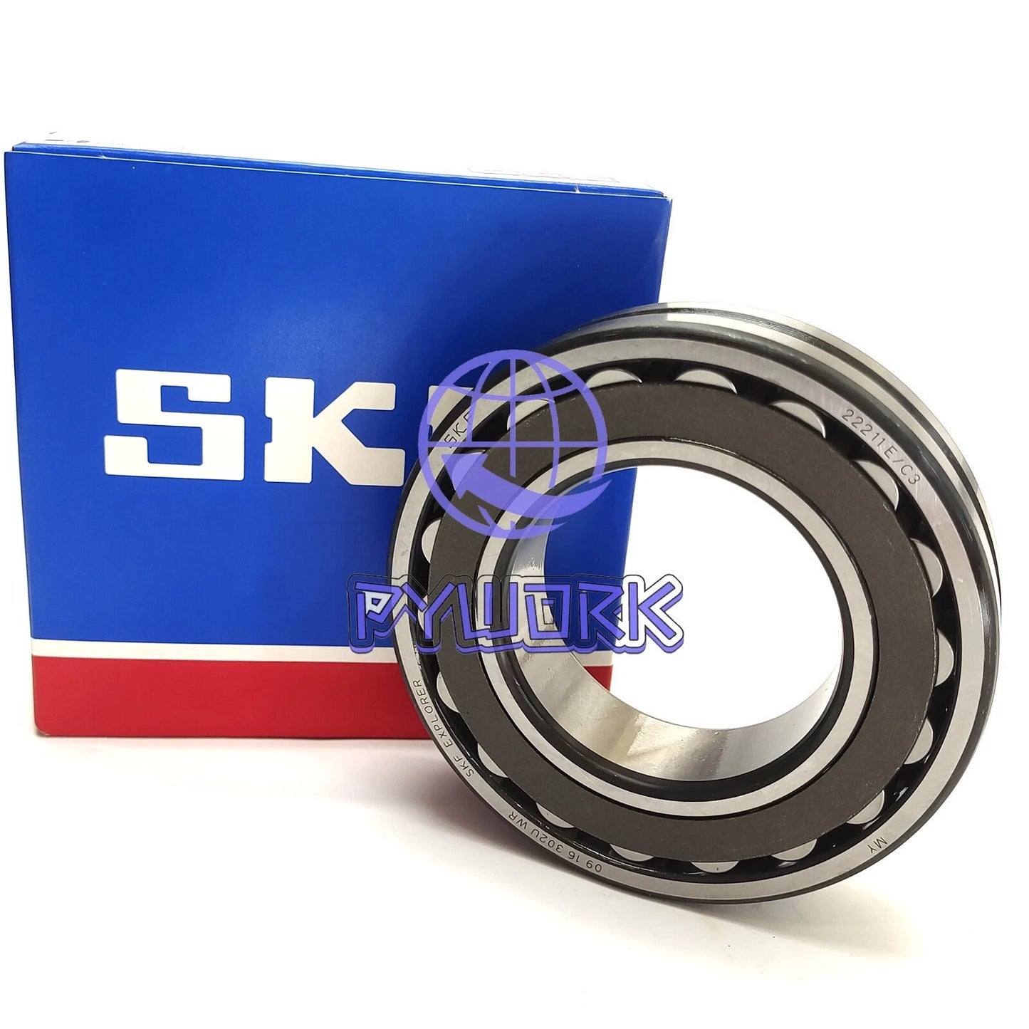 1PC Spherical Roller Bearing 55x100x25mm for Explorer 22211 E/C3