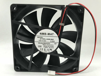 new 1 PCS NMB Fan 4710KL-04W-B40 DC 12V 0.52A 12025 12CM 2 Pin cooling fan - NMB