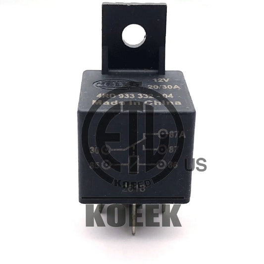 1PC HELLA 4RD933332-04 Power Relay 12VDC 5Pin 20/30A