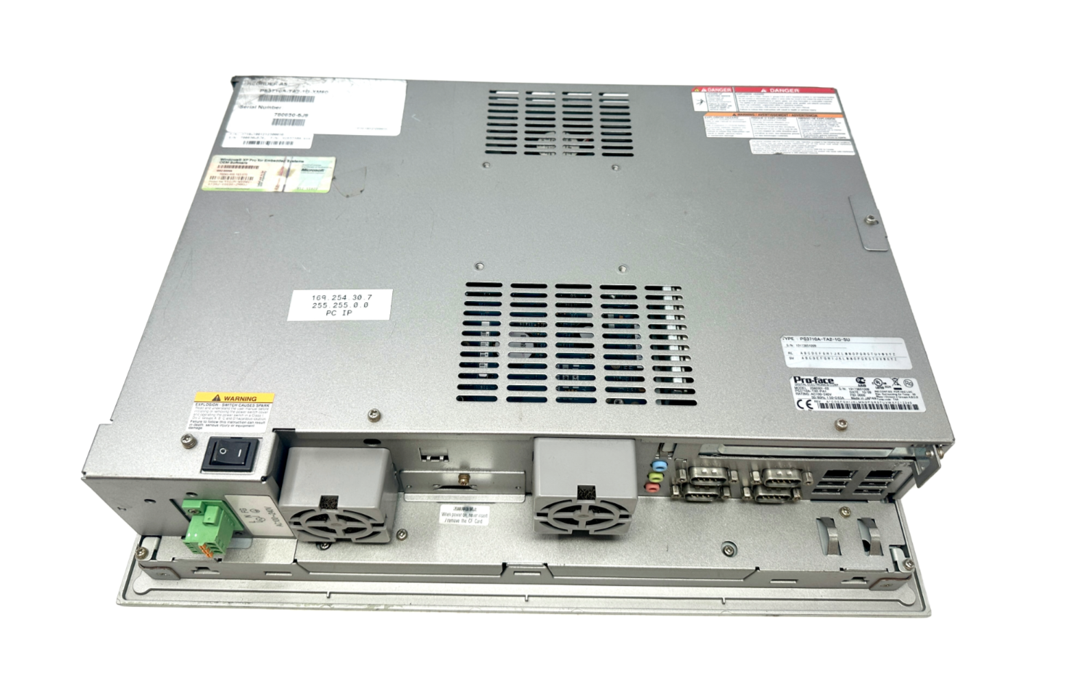 used Pro-face 3580301-02 Touch Screen Computer PS3710A-T42-PA1 - PRO-FACE
