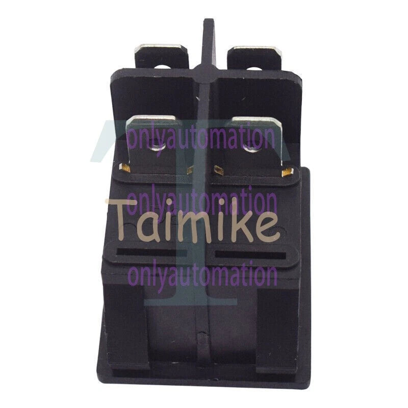 1PC LECI RS606 2position 4pin Rocker Switch 16A250V T105/55 Red with Lamp#