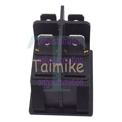 1PC LECI RS606 2position 4pin Rocker Switch 16A250V T105/55 Red with Lamp#