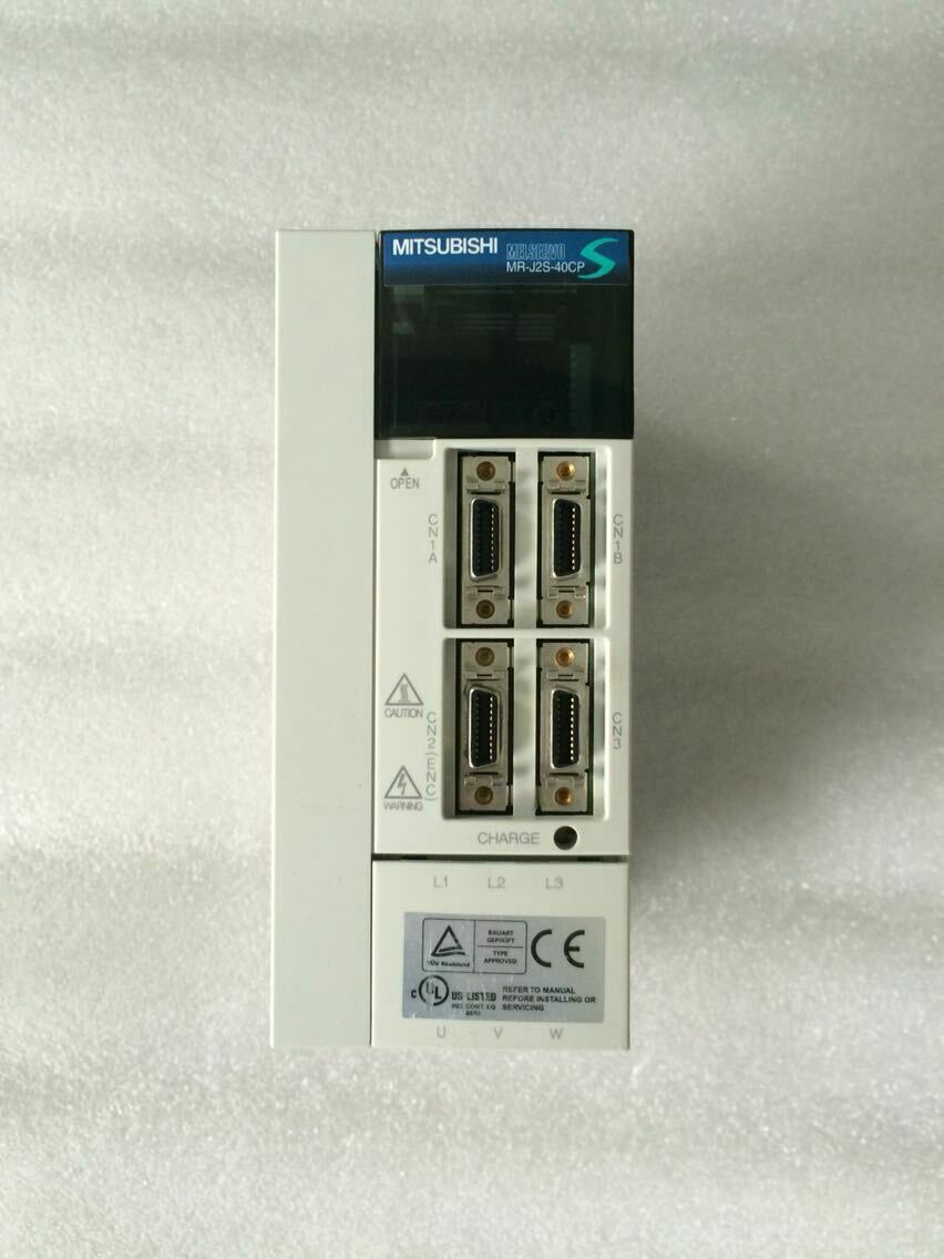 Used ONE SERVO DRIVER MRJ2S40CP Mitsubishi Tested Good - MITSUBISHI