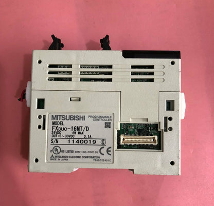 Used ONE Mitsubishi FX3UC-16MT/D Programmable Controller - MITSUBISHI