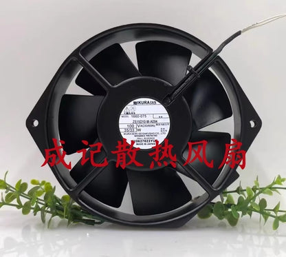 IKURA FAN 1660-075 ZS15D10-M-A094 AC100V 35/33W All Metal Cooling Fan