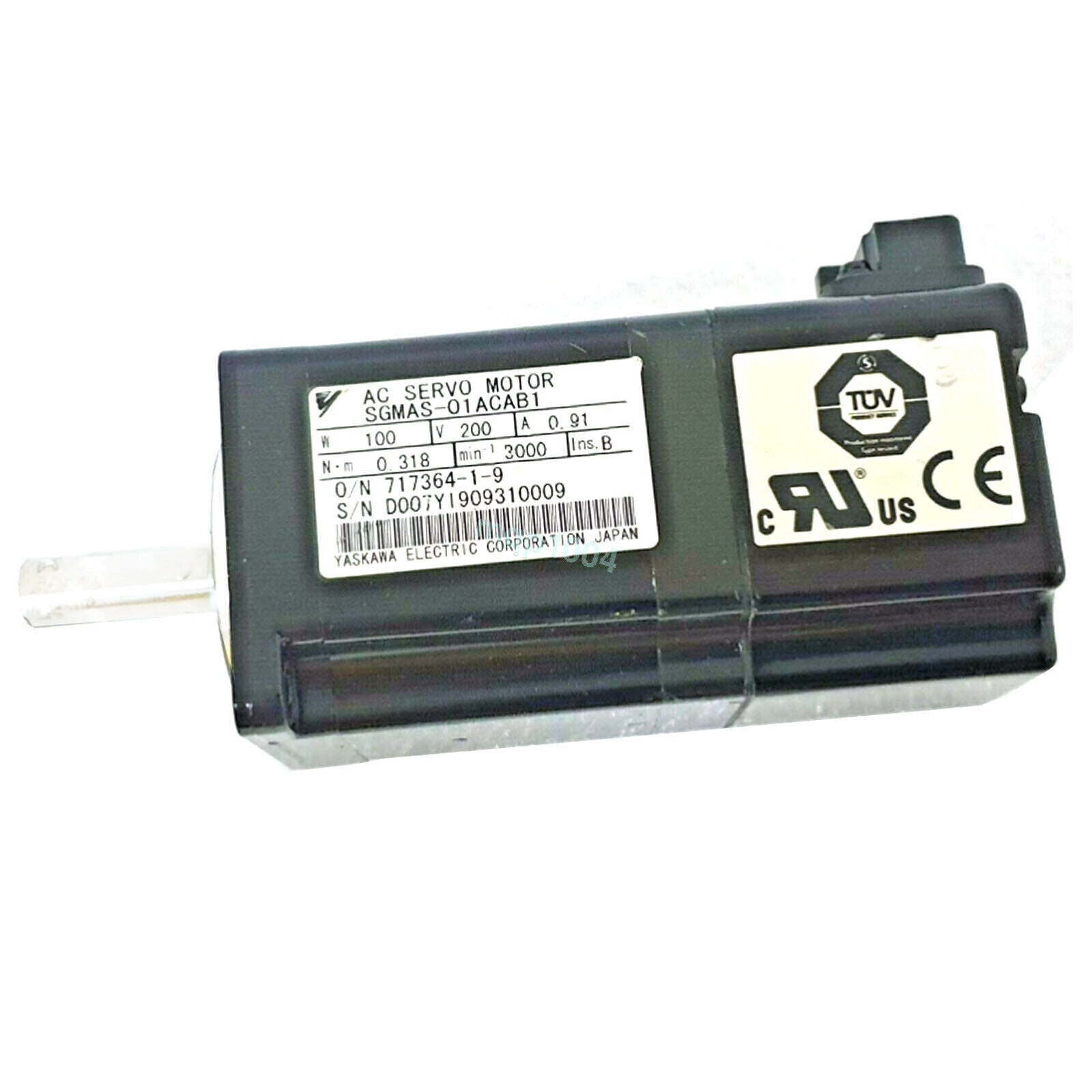 new In Box YASKAWA SGMAS-01ACAB1 Servo Motor - YASKAWA