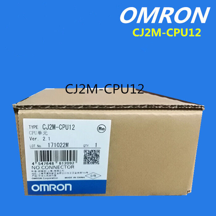 new 1pcs Omron CJ2M-CPU12 CPU Unit PLC Module - OMRON