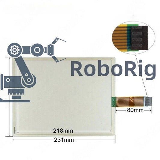 2711P-T10C4D9 PanelView Plus 1000 2711P-RDT10C Protective Film+Touch ScreenGlass