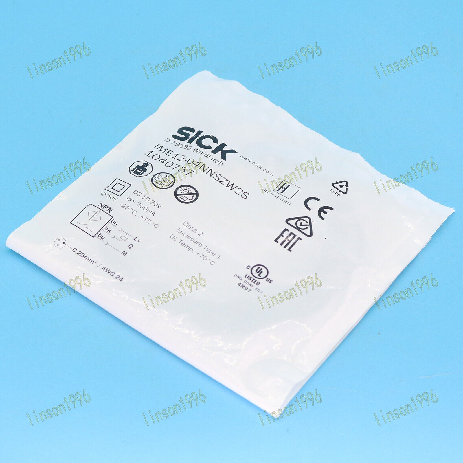 SICK Proximity Switch IME12-04NNSZW2S - SICK