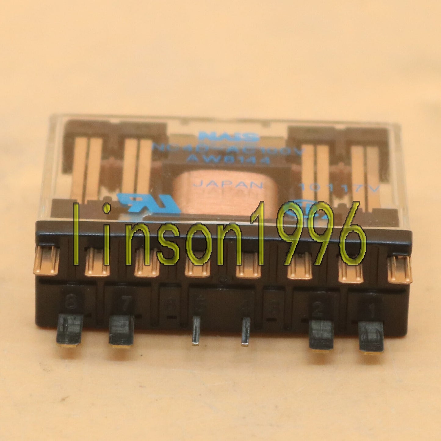 Panasonic NC4D-AC100V AW8144 Power Relay - PANASONIC