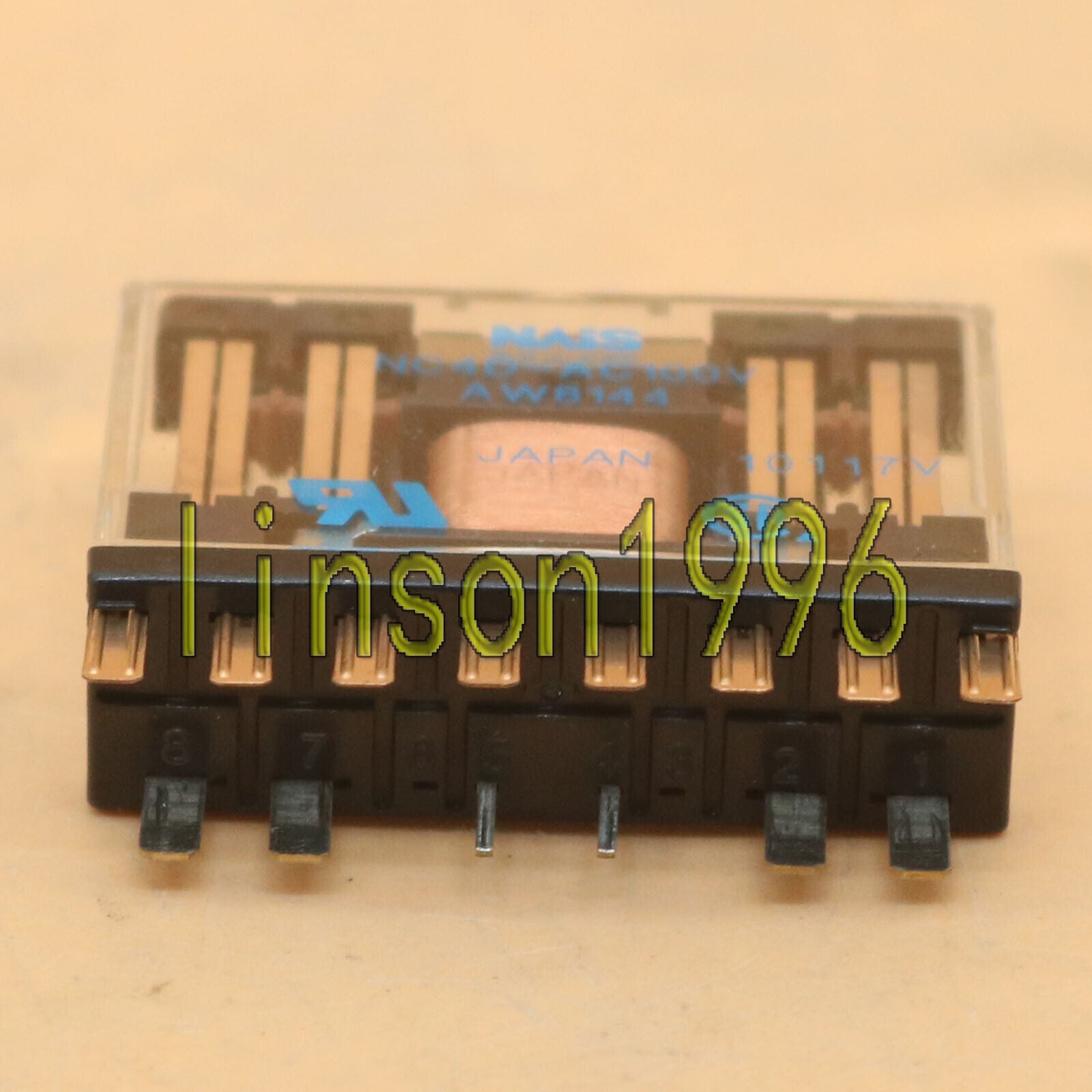 Panasonic NC4D-AC100V AW8144 Power Relay - PANASONIC