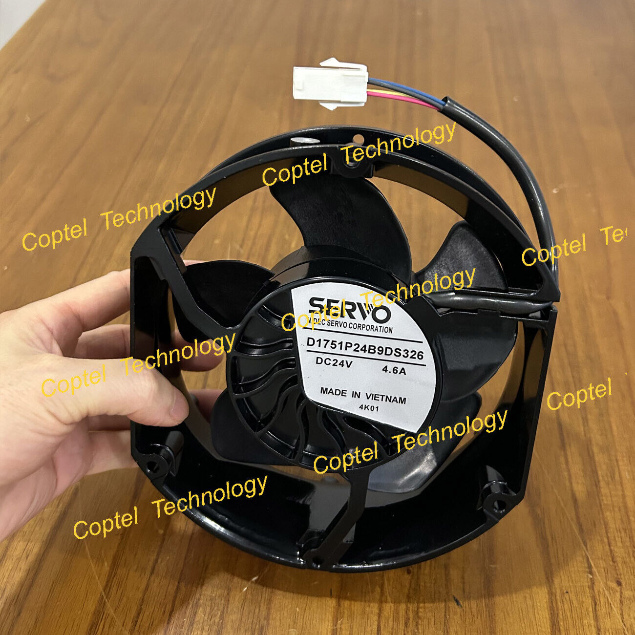 new 1PC   SERVO D1751P24B9DS326 24VDC 4.6A 17251 Inverter Cooling Fan