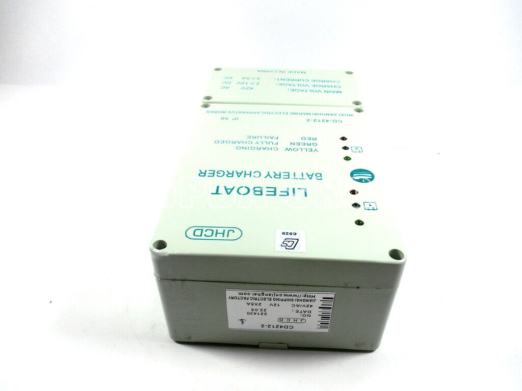 new CD-4212-2 Lifeboat Marine Battery Charger Supplementary Maintenance - NULL