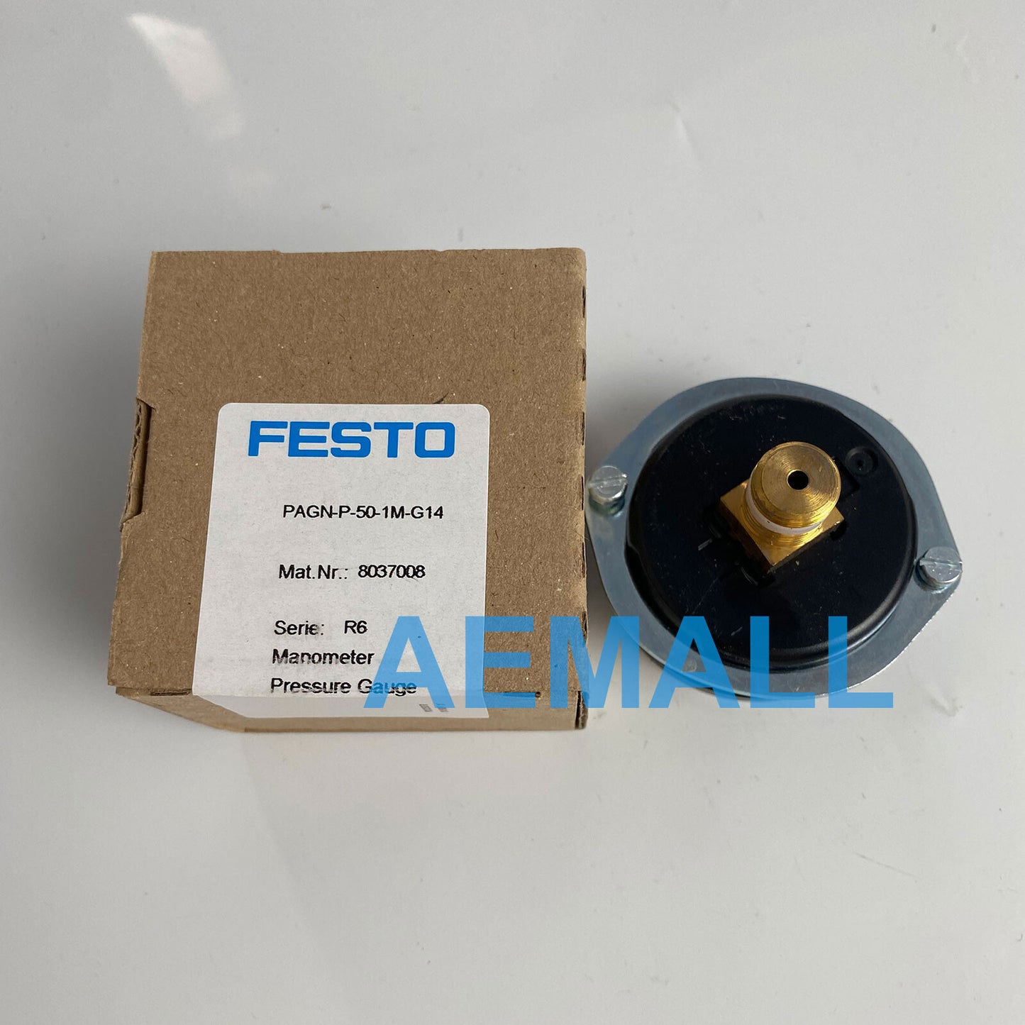 1pcs Festo PAGN-P-50-1M-G14 8037008 Manometer Flanged Pressure Gauge
