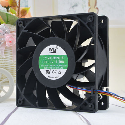 1pcs M DZ12038B24UA 30V 1.10A 12038 12CM Inverter Cooling fan