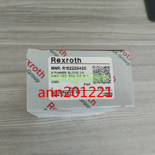 R162229420 REXROTH RUNNER BLOCK BALL BEARING 1Pcs/