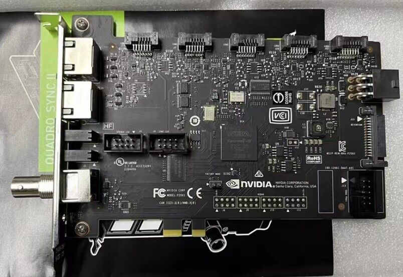 used  For NVIDIA Quadro Sync II Framelock Add-On Card VCQPSYNC2-KIT