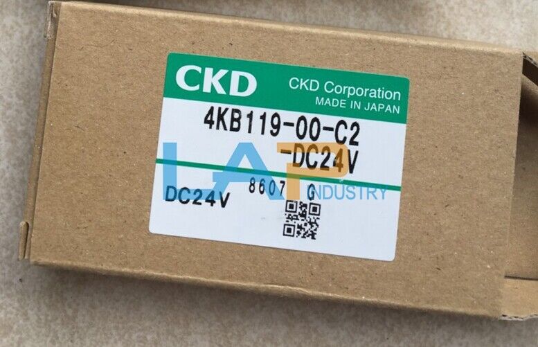CKD 4KB119-00-C2 Solenoid Valve - DC24V, 1 Piece - CKD